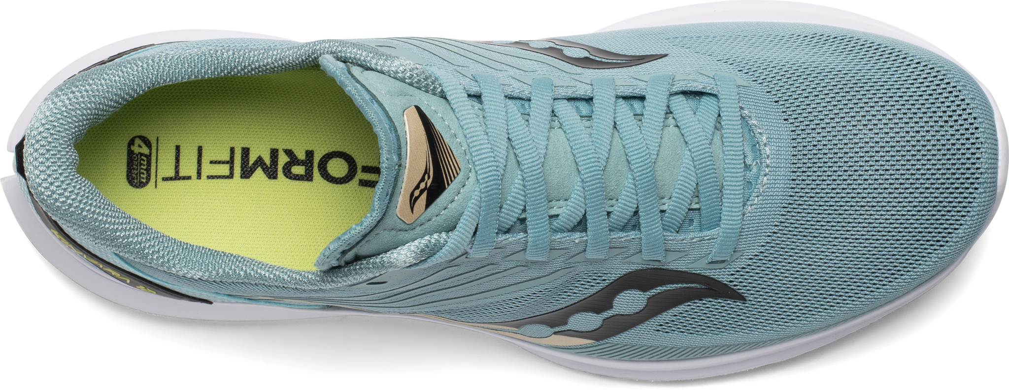 Saucony Men's Kinvara 12 Running Shoe Tide/Key Lime